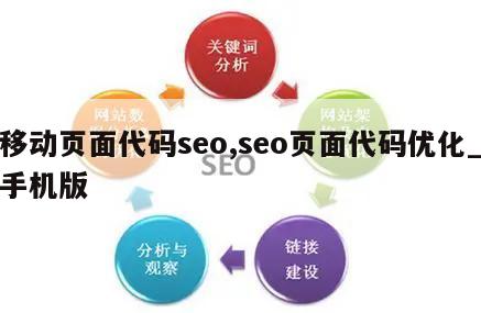 移动页面代码seo,seo页面代码优化_手机版